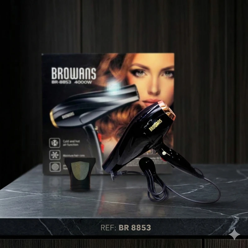 Secador Browans 4000W ✨💇‍♀️🔥
