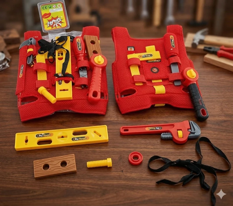 Set Chaleco Portaherramientas ✨🔨🦺
