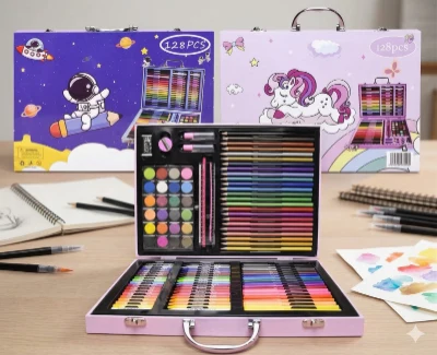 Set de Arte Portátil 128 Piezas ✨🎨🌈