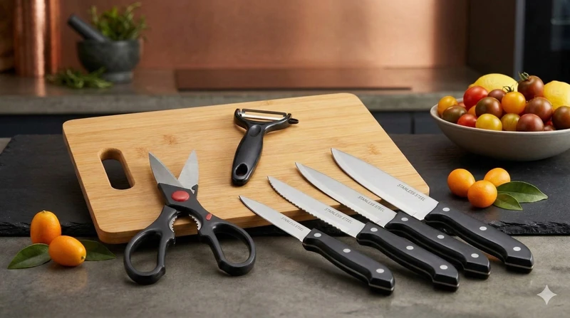 Set de Cocina Completo ✨🔪🥗