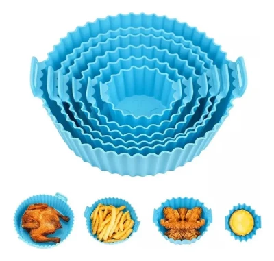 Set x6 Moldes de Silicona para Air Fryer