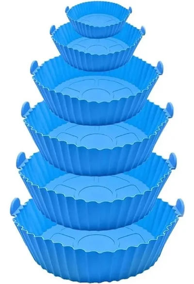 Set x6 Moldes de Silicona para Air Fryer