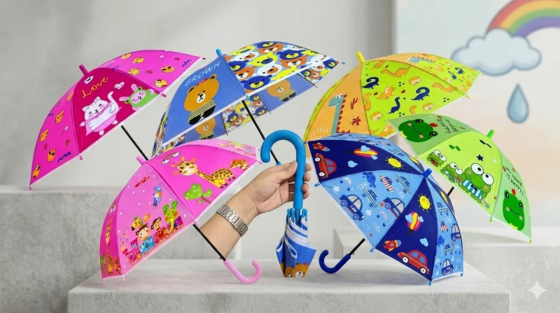 Sombrilla Infantil de 50 cm ✨☔🌈