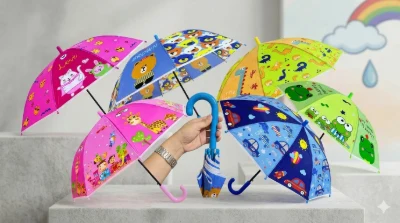 Sombrilla Infantil de 50 cm ✨☔🌈