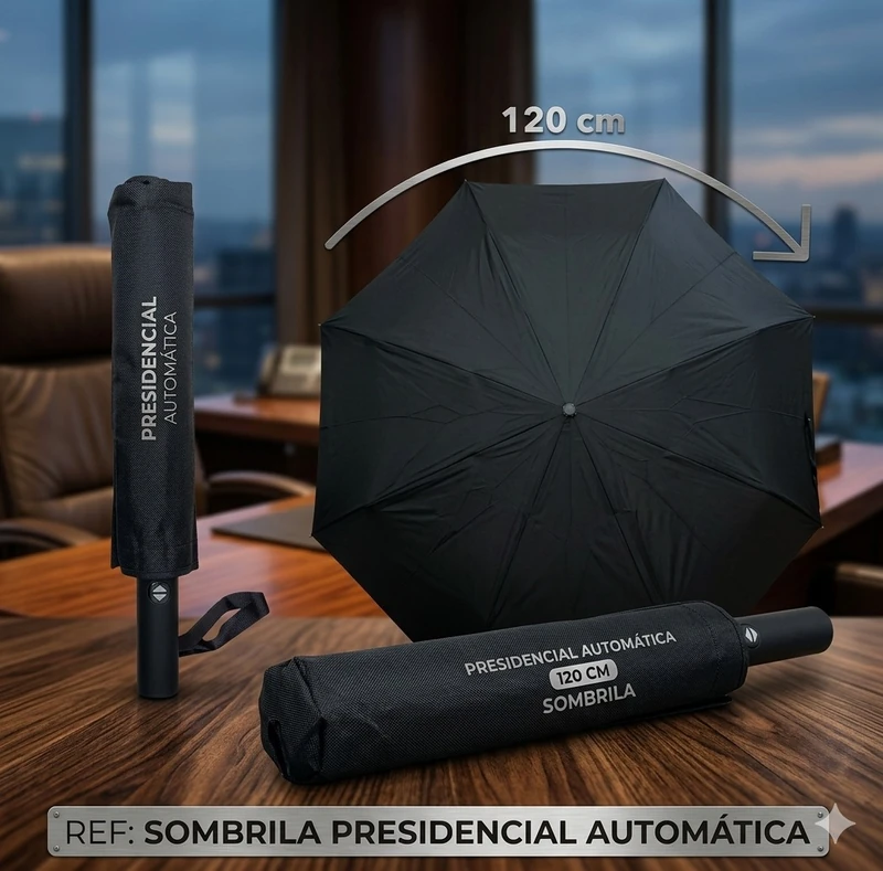 Sombrilla Presidencial Automática ✨☔️👔