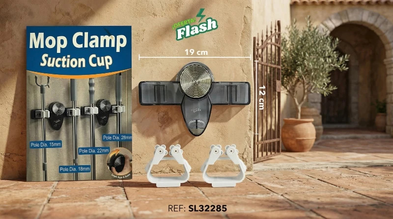Soporte para Escobas y Traperas  ✨🧹🏠