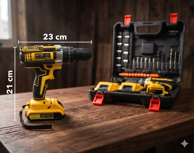 Taladro Inalámbrico 24V  ✨⚒️