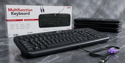 Teclado Multifuncional Maxell ✨⌨️💻