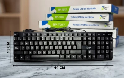 Teclado USB Beck Play BP T017 ✨⌨️