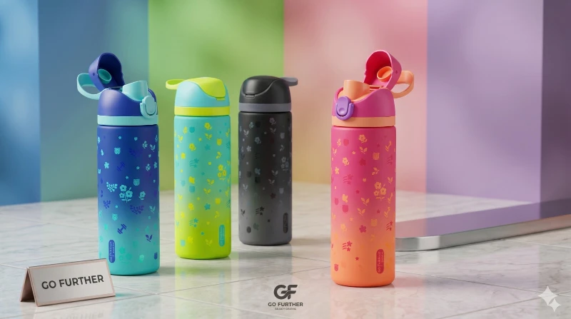 Termo de Gran Capacidad 850 ml  ✨🥤🎒