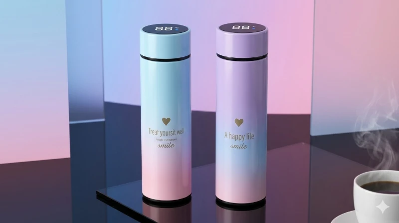 Termo Degradé 500ml  ✨🥤🌈
