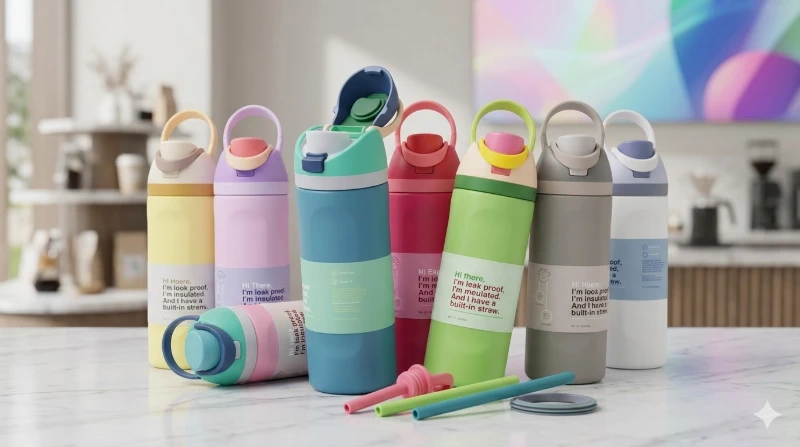 Termo Estampado Artístico ✨🥤🎨