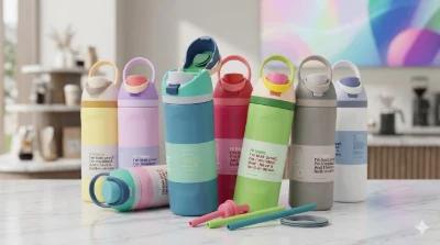 Termo Estampado Artístico ✨🥤🎨
