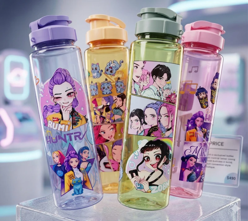 Termo Kpop 700ml✨🥤🌈