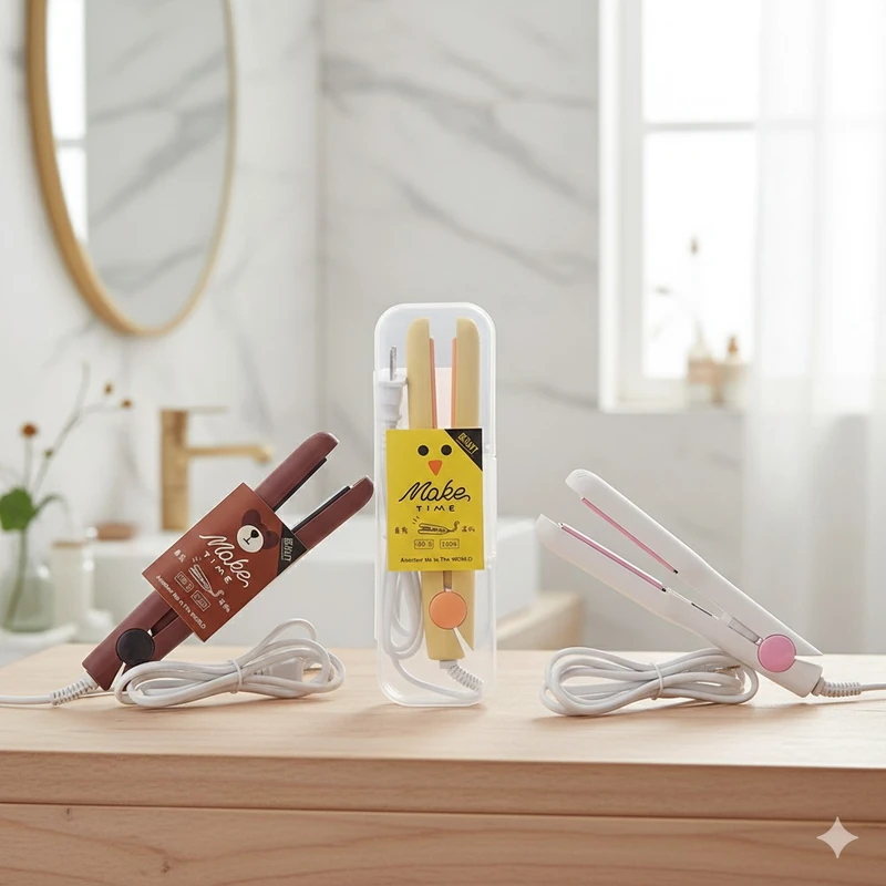 ✨ ¡TU MEJOR ALIADA DE VIAJE! Mini Plancha  ❤️