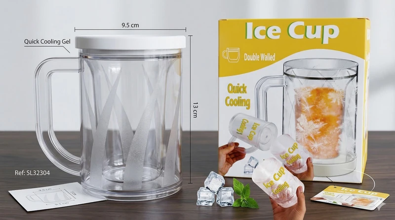 Vaso para Hielo Quick Cooling ✨🥤❄️