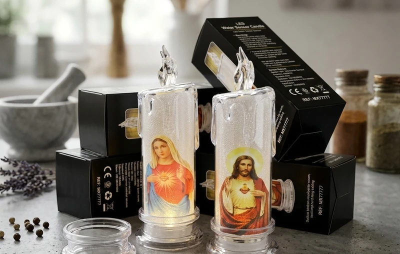 Vela Religiosa LED ✨🙏