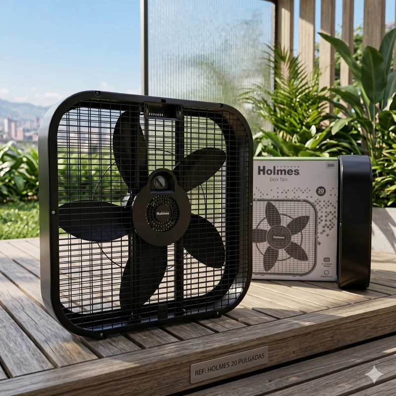 Ventilador Holmes Original Box Fan 20" ✨🌬️