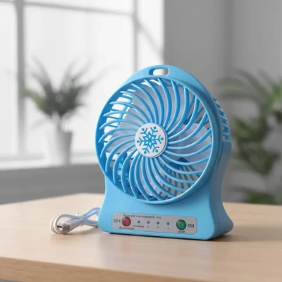 Ventilador portátil recargable