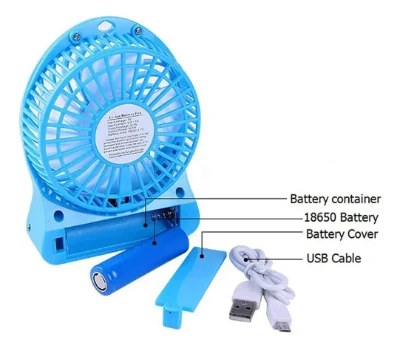 Ventilador portátil recargable