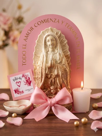 Virgen de Guadalupe 20 cm ✨🙏