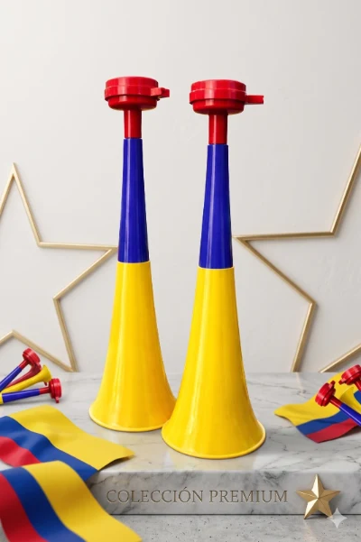 Vuvuzela Colombia 35.5 cm  ✨🇨🇴🎺