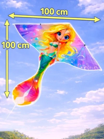 Cometa infantil 1 mts*95cm niña