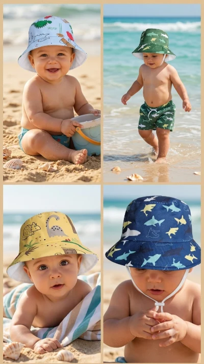 Gorro Playero bebé (0-1año)