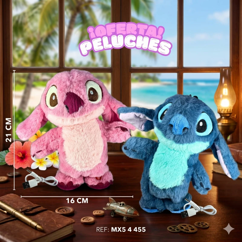 Stitch Bailarín y Parlanchín ✨🧸🎤