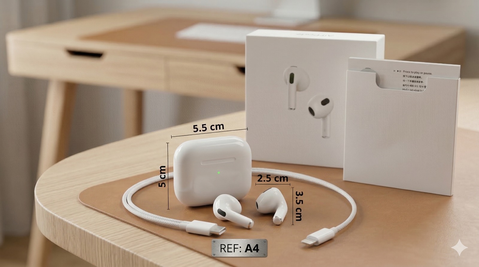 Audífonos Inalámbricos A4 ✨🎧🔋