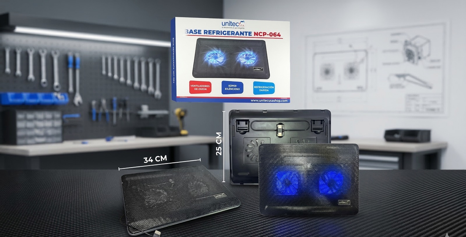 Base Refrigerante para Portátil ✨❄️💻