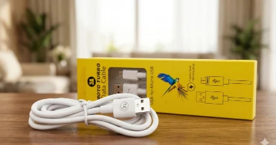 Cable Moto Turbo 3A V8 MT ✨⚡🔌