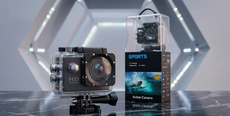 Cámara Deportiva Sports 4K ✨📸🌊