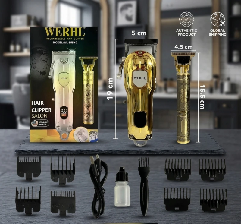 Combo Barbería 2 en 1 WERHL  ✨✂️🧔