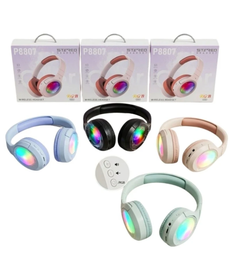 Diadema con luz Bluetooth