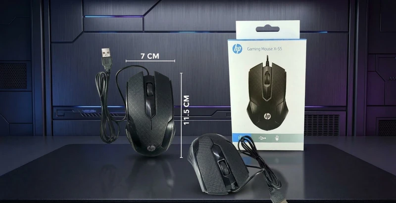 Mouse Alámbrico HP X55 ✨🖱️💻