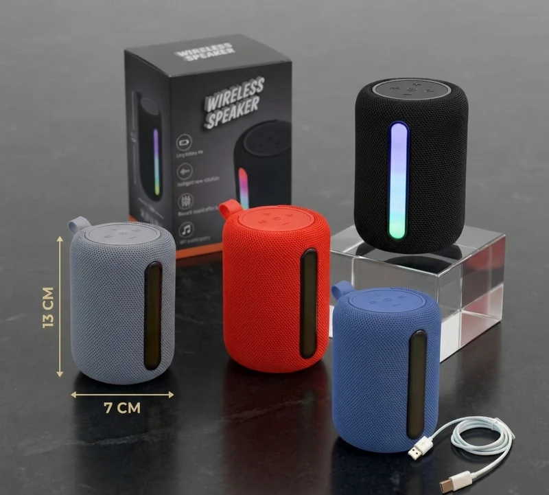 Parlante Bluetooth S620 con Luces RGB ✨🔊🌈