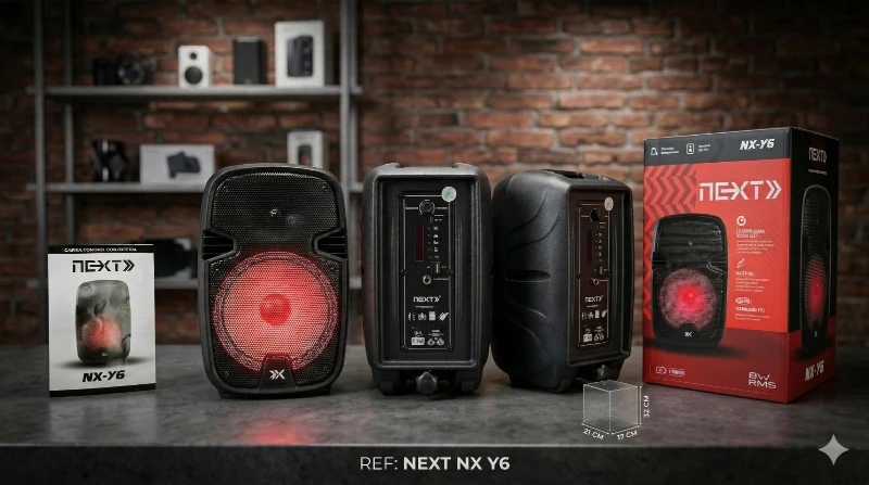 Parlante Next 6" NX-Y6 ✨🔊📻