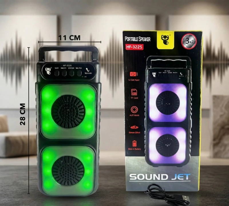 Parlante Sound Jet Bluetooth  ✨🔊🎶