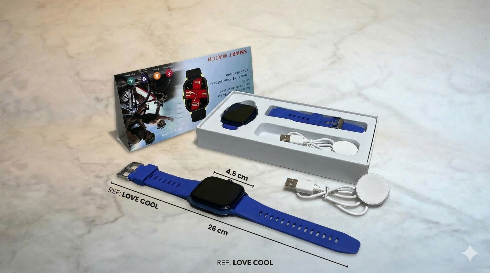 Reloj Inteligente Love Cool ✨📲🏃