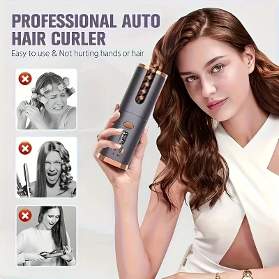 Rizador de Cabello Automático ✨💇🏻‍♀️🧡
