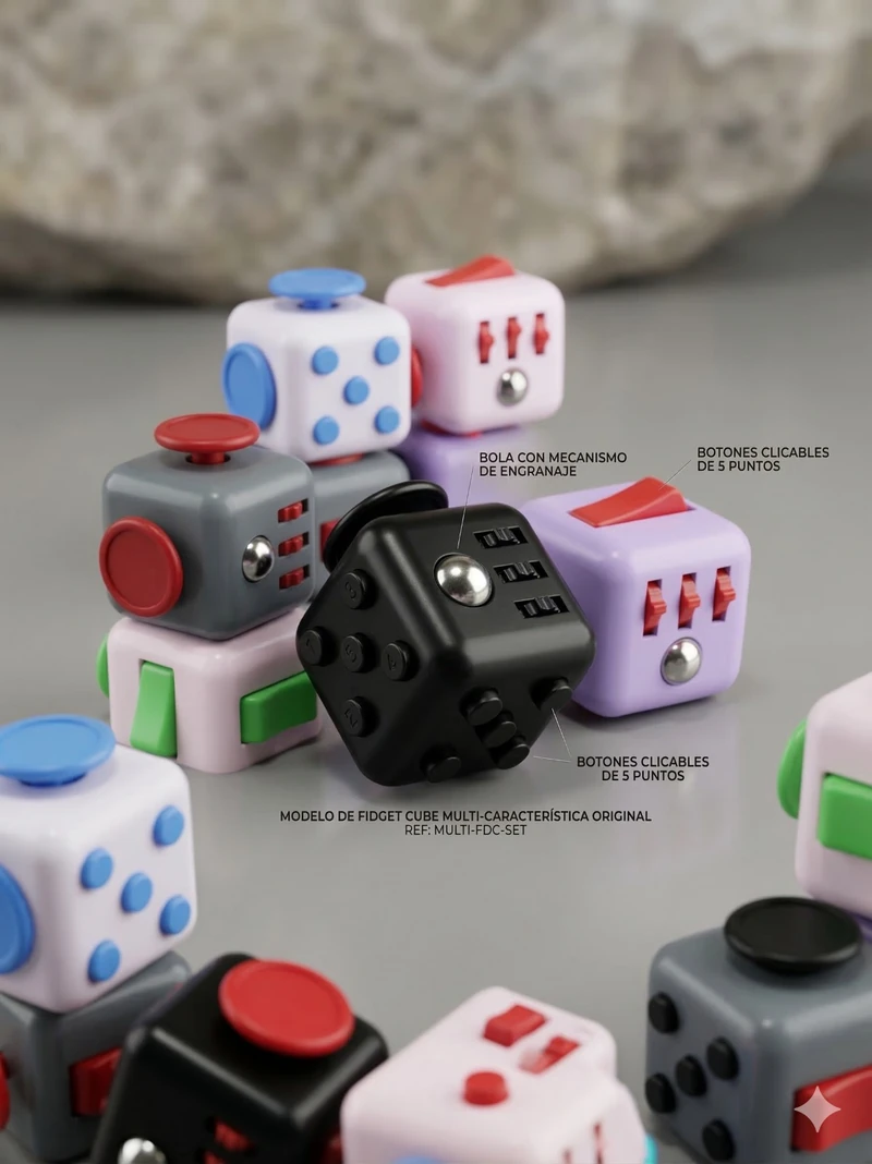 Cubo Antiestrés Premium 💛
