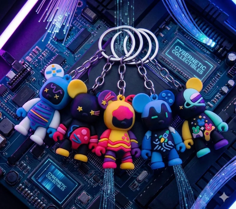 Llaveros de Ositos con Correa ✨🧸🔑