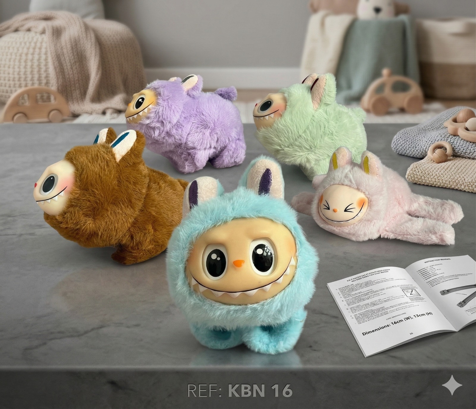 Peluche Labubu con Movimiento ✨👺🌀