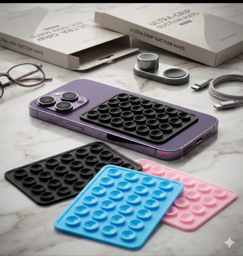 Soporte Adhesivo de Ventosas  ✨📱💎