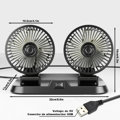 Ventilador con suiche x 2