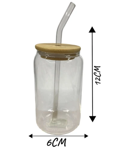 Vaso pitillo vidrio